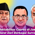 Elektabilitas Capres di Jawa Barat Dari Berbagai Survei