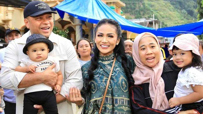 Kris Dayanti Bahagia Dapat Izin Atta-Aurel Bawa Ameena dan Azura ke Malang